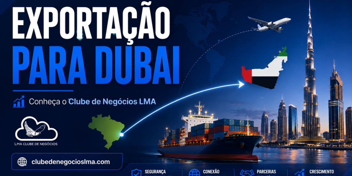 Do Brasil a Dubai: Clube de Negócios LMA apresenta jornada estruturada para quem deseja exportar