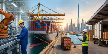 Rota logística conecta fábricas chinesas a Dubai e aos mercados consumidores do Oriente Médio